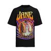 JANE Rock Band 70er Konzert Herren T-Shirt Baumwolle
