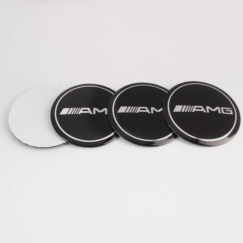 RPO5 4pcs 56MM Car For Mercedes Benz A C E S W177 W176 X166 X167 C257 C218 X253C118 C117 H247 Wheel Center Hub Cap Badge Logo Sticker