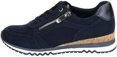 Кроссовки Marco Tozzi Synthetik Textil Sneaker blue Navy