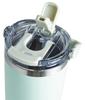 Living ensemble Tumbler with Insulated for Hot and Cold 411712 2-Way Straw, 900ml, Drinks, Green,