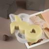 3D Сердце Кролик Силиконовая Форма DIY Животное Ароматерапия Свеча Гипсовая Форма Мыла Украшения Дома Exploy Resin Molud Craft