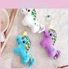 Soft Unicorn Plush Toy Pendant With Sealed Velvet Fabric For Gift Giving
