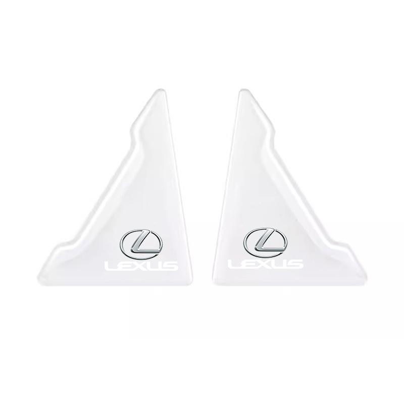 csdmuw1 2/4Pcs Silicone Car Door Corner Cover Anti-scratch Stickers For Lexus GS IS LS500h ES260 ES300h RX350h NX260 UX260 LM LC RZ450e