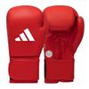 Adidas New Amateur Boxing Gloves, WAKO Certified, ADIWAKOG2 (Red, 12oz)