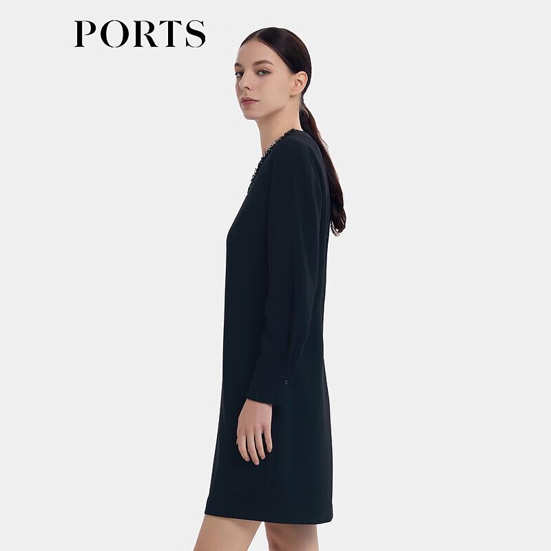 PORTS Women's V-Neck A-Line Mini Dress LT9D127NWB011