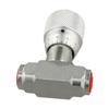 Calibrated Knob And Shaft Hydraulic Flow Control Valve Two-Way Valve