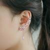 Women Elegant Rhinestone Wedding Earing Gift