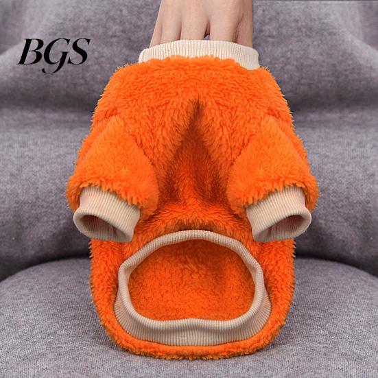 Close Fitting Pet Clothes Cartoon Fruit Embroidery Pattern Keep Warmth Coat Good Elasticity Dogs Sweater for Winter Elastic