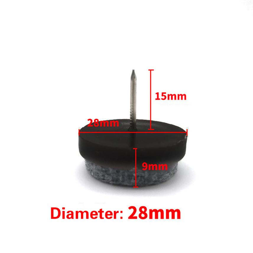 30 шт. Войлочные накладки для ногтей Противоскользящие Ножки для мебели Стола Защитные накладки для ножек мебели Защита деревянного пола Стопоры для стульев Войлочные накладки
