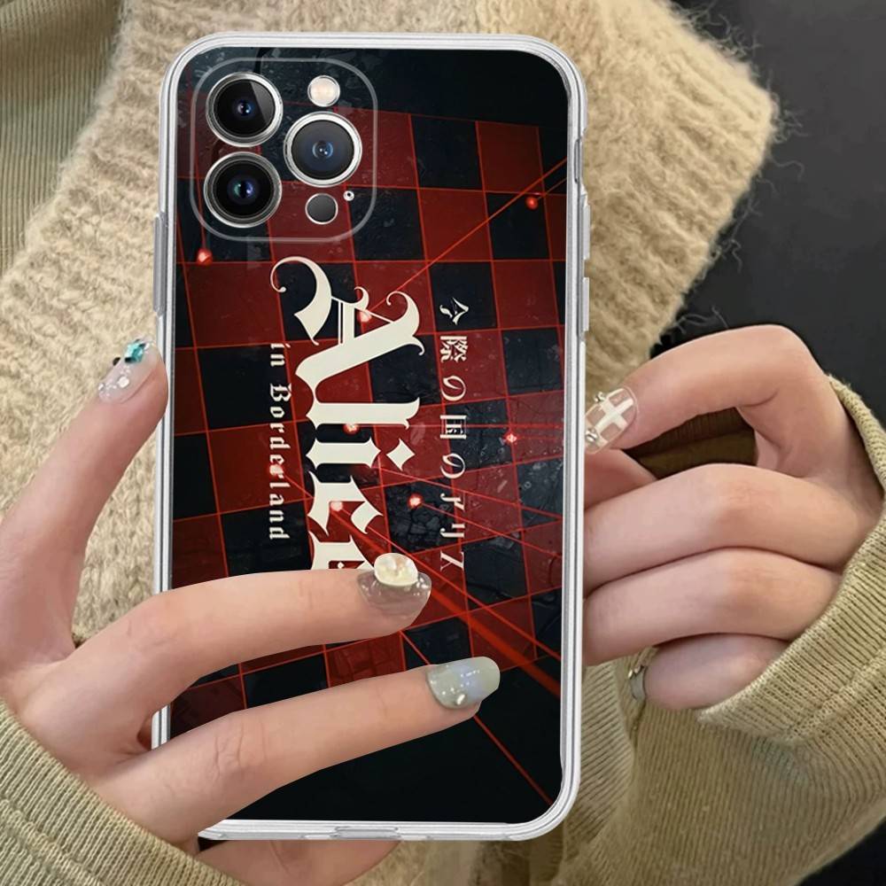 Alice In Borderland ТВ-триллер Прозрачный ТПУ чехол для телефона Для IPhone 17 11 12 13 14 15 16 Pro Max 16 Plus Чехол