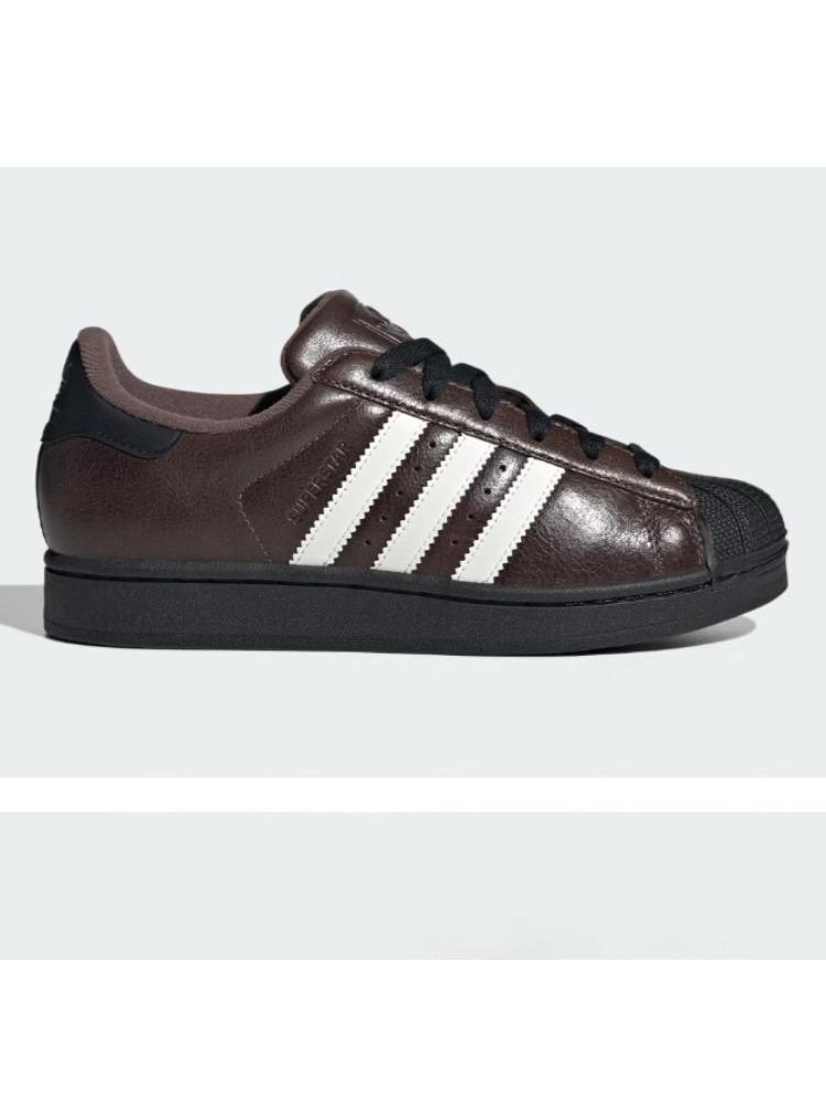 Adidas SUPERSTAR II - Кроссовки Merlot Shell Head - Adidas Трилистник Adidas IH6661