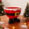 Рождественская миска Санты Санта Клаус Конфета Леденец Закуска Печенье Настольный Ящик для хранения Органайзер Миски для закусок Рождественские украшения
