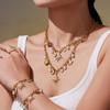 Набор ожерелья и браслета «Oumaijia Zircon Star & Pearl DIY»