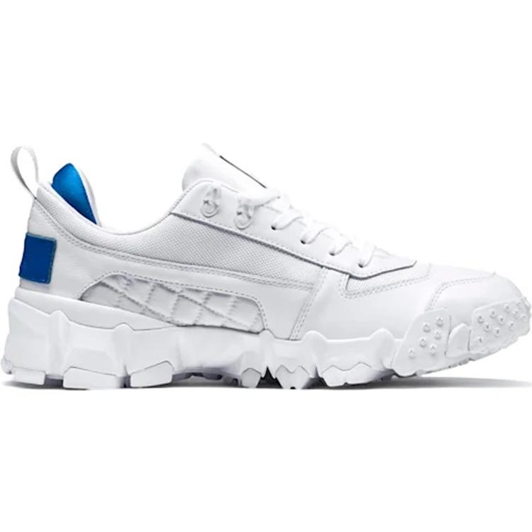 PUMA Trailfox Leather White Blue Yellow Men's 369470-01