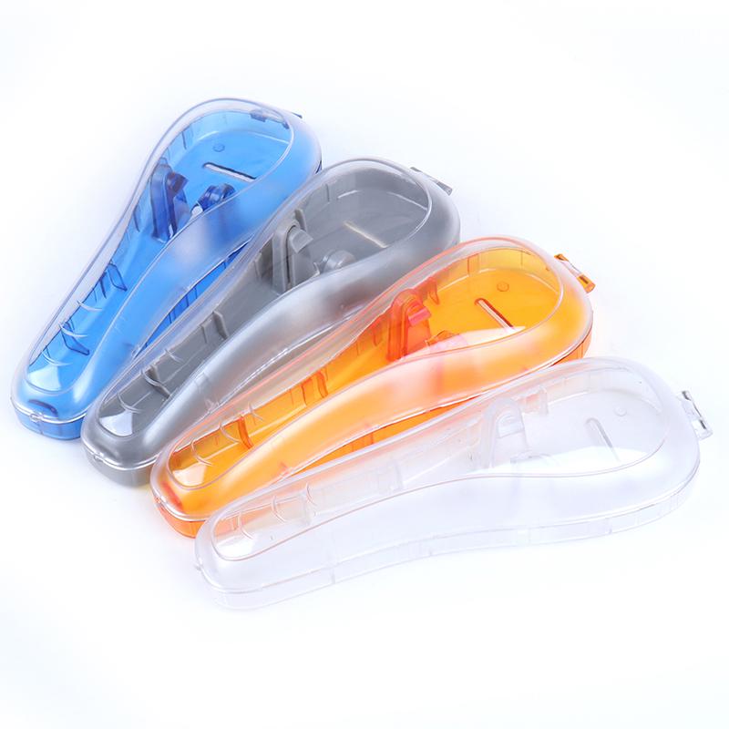 Men'S Plastic Shaver Razor Case Hand Holder Box Travel Storage