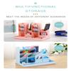 1PC Multi-functional Oblique Insert Pen Holder Student Desktop Combination Pen Bucket Storage Box for School Supplies