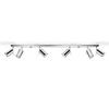 Ring ceiling lamp 6L chrome