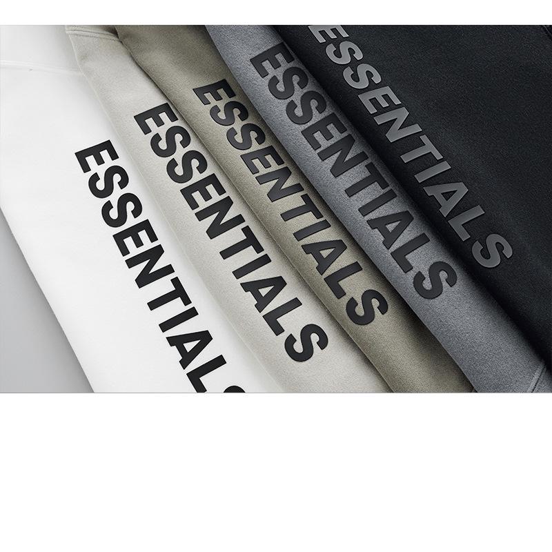 ESSENTIALSZONEFOG Уличная унисекс свободная толстовка с капюшоном