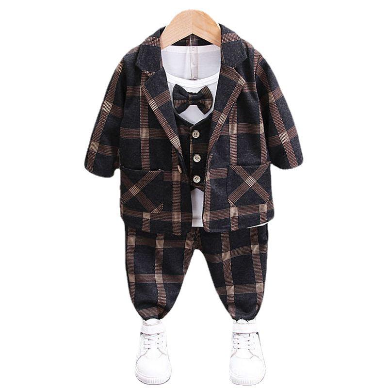 Детский демисезонный костюм: Комплект из трех предметов для детей от 0 до 5 лет