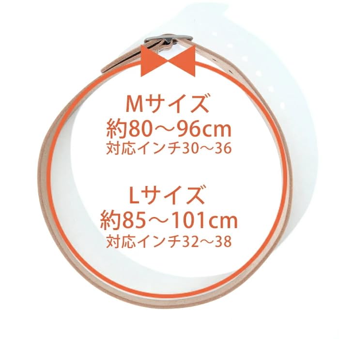 [Kojima Genes] KOJIMA GENES RNB-9065 Толстый кожаный ремень Tochigi, Кожа растительного дубления, Коровья кожа, Натуральная кожа (Черный, Л)