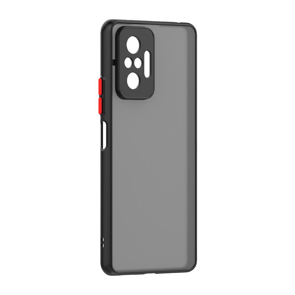 Skin Feel Matte Silicone Hard Phone Case For Xiaomi Redmi Note 10 Pro Max 10s Note10 4G Poco F3 Global Shockproof Back Cover