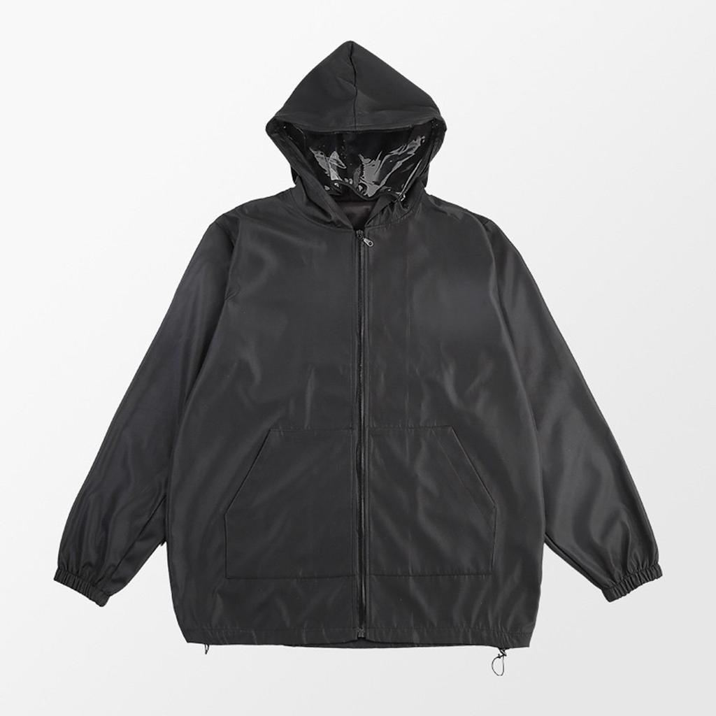 Men Women Hooded Isolation Protective Clothing Droplet Color Coat Raincoat