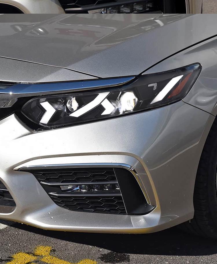 Блок-фара для Honda Inspire 2019-2022: Светодиодные дневные ходовые огни и динамические указатели поворота в стиле Lamborghini