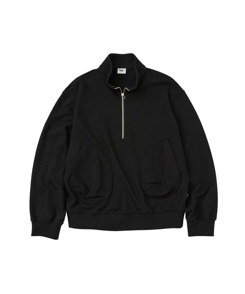WMC Half Zip Sweatshirt_Black