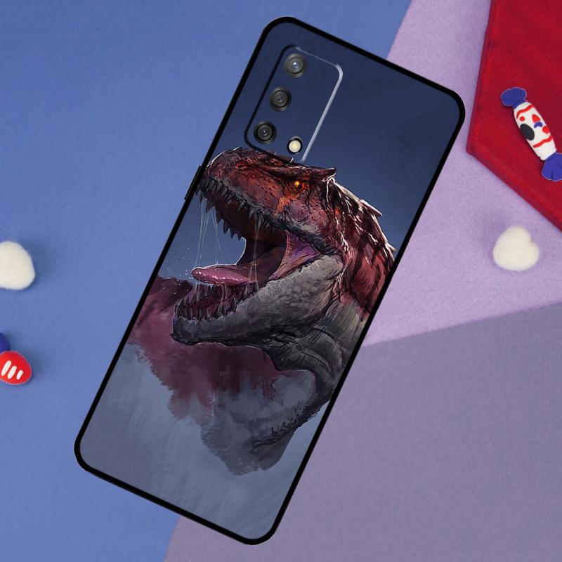 Чехол Динозавры Дракона Для Oppo A60 A80 A40 A6 A5 Pro A15 A16 A17 A57 A94 A74 A54 A76 A96 A18 A38 A58 A78 A98