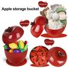 Fruit Shape Storage Box Treats Toys Organizer Large Capacity Lightweight Portable