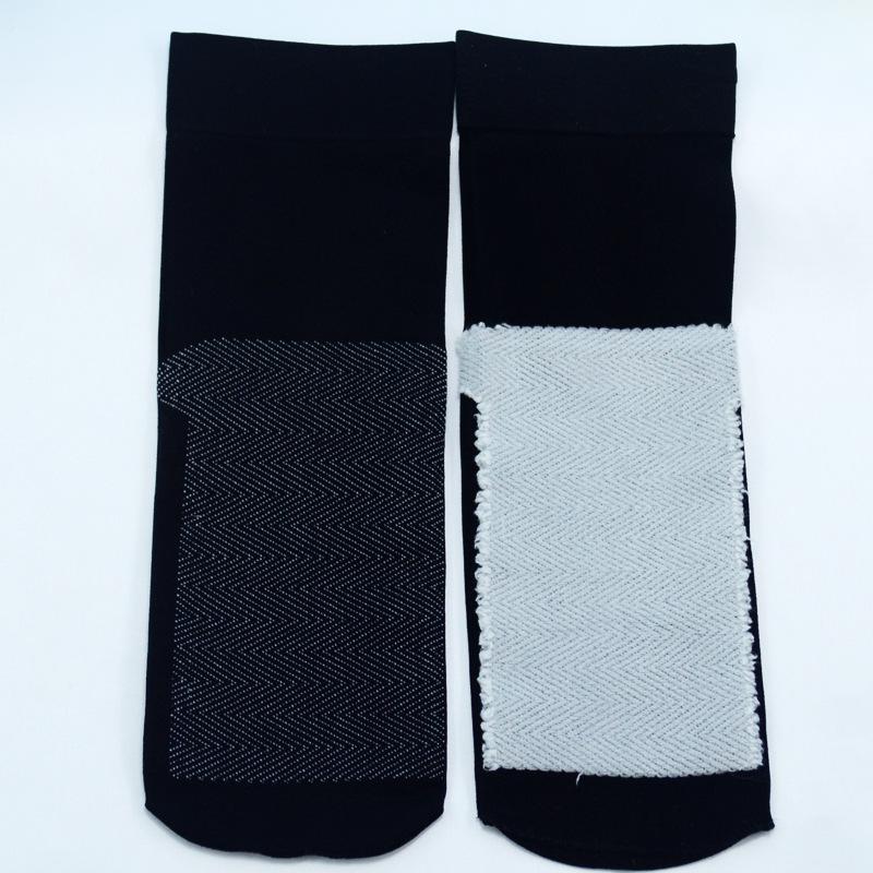 Женские дышащие бархатные сетчатые носки с хлопковой подошвой, устойчивой к зацепкам