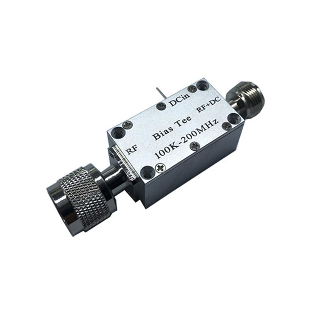 Тройник смещения постоянного тока - RF + DC 100K-200Mhz для активных антенн RF-питания для изоляции выхода широкополосных усилителей