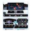 Hizpo 10,25-дюймовый интеллектуальный автомобильный мультимедийный проигрыватель с поддержкой GPS-навигации DSP Carplay Android Auto для BMW 5 серии E60 E61 E63 E64(2005-2008)КСС РДС