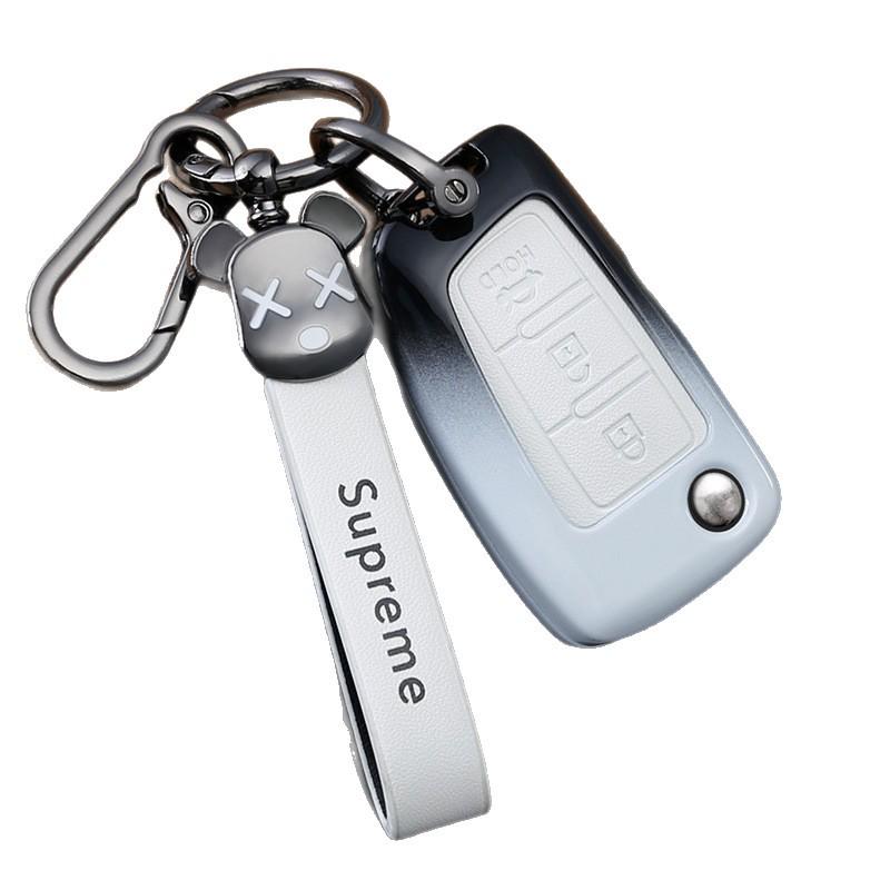 Чехол для ключа Nissan для Altima 14-го поколения, Sylphy, X-Trail, Qashqai, Tiida, Paladin - Унисекс-дизайн