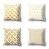 Ins Creative NATO Style Geometric Polyester Pillow Case Car Decoration Home Printed Waist Cushion Pillow Case Pillow Case