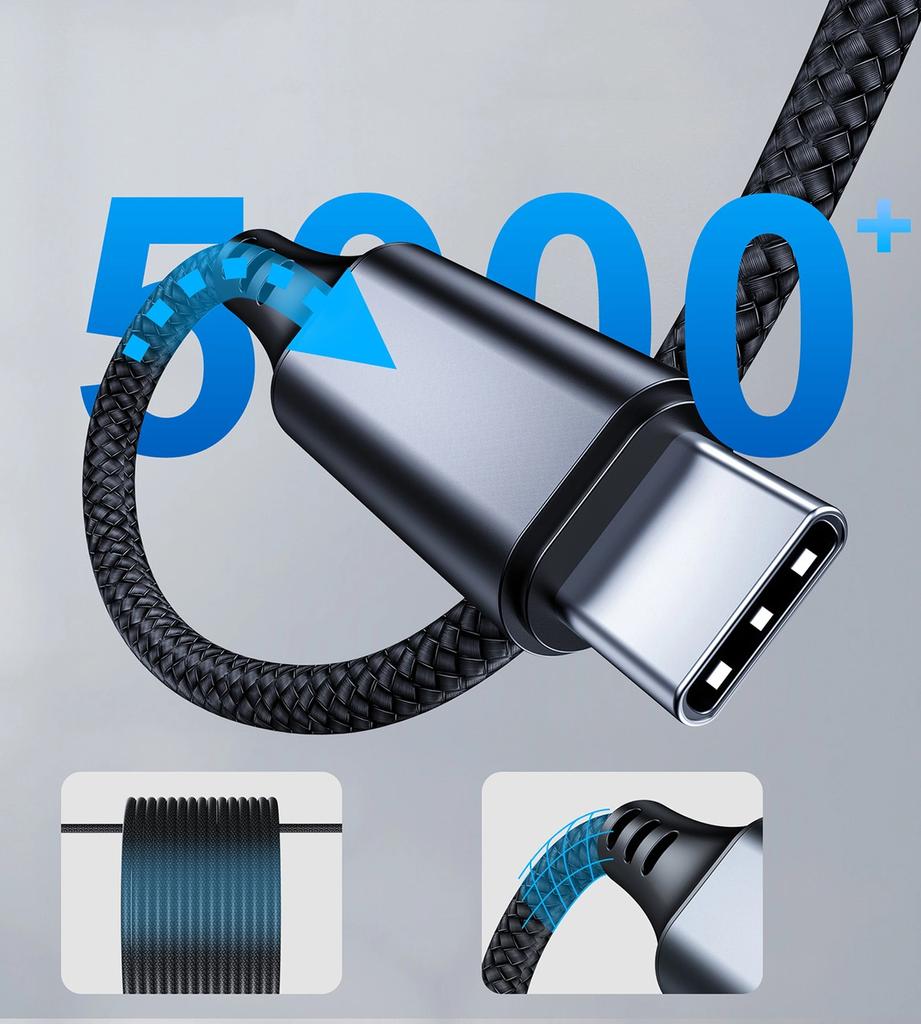 Kabel Choetech Aux008 Usb-C / Mini Jack 3.5Mm 2 M - Czarny