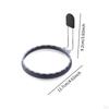 Egg Frying Ring Maker Leakproof Griddle Cooking Shaper, Round Cooker for Burger,