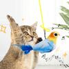 Творческие интерактивные игрушки для кошек с щебечущими птицами, забавная симуляция, реалистичный звук щебетания, домашние кошки, избавляющие от скуки, игрушки для домашних животных