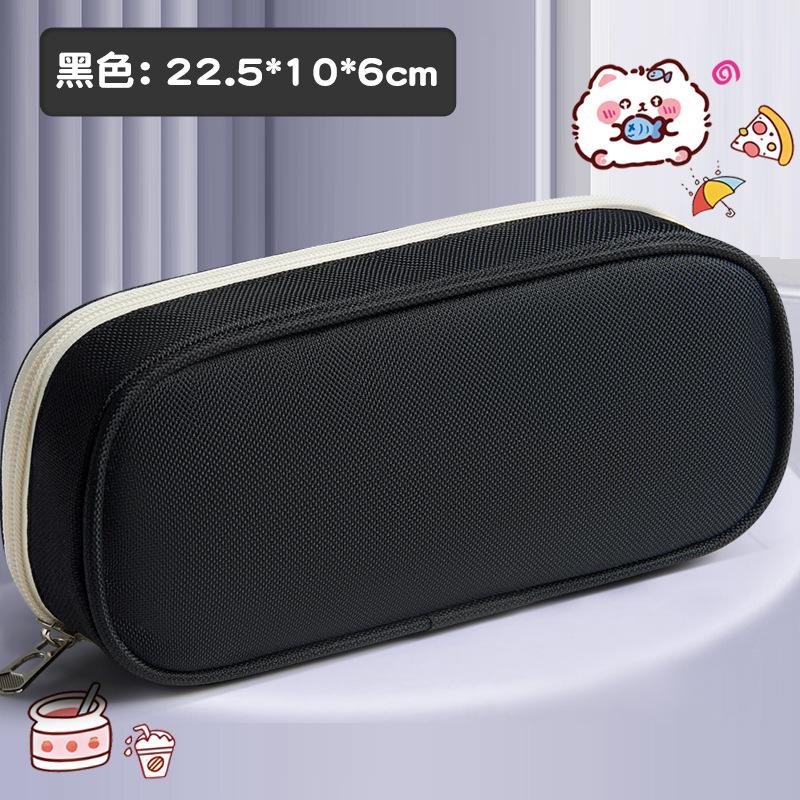 Новые ученики начальной школы мультяшный пенал двухслойный простой большой вместимости пенал мультяшный пенал высокая ценность