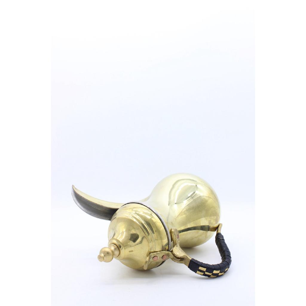 Вязаный кофейник Dallah Mrra с ручкой ручной работы золотого цвета 19 см