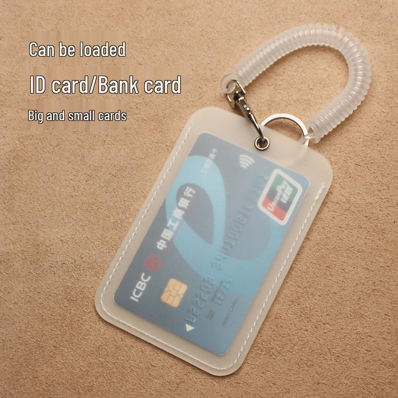 Прозрачный каплевидный держатель для пропусков и рукав для карточки лифта