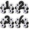 Football Series Birthday Party Balloon Decoration Scene Arrangement Aluminum Film Balloon Set