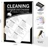 ADHD Cleaning Planner, Cleaning Schedule and Checklist, Undated Daily and Weekly Household Cleaning Checklist Planner, Organize Your Home to Keep