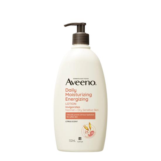 Aveeno Daily Moisturizing Energizing Body Lotion 532ml (Grapefruit Scent)