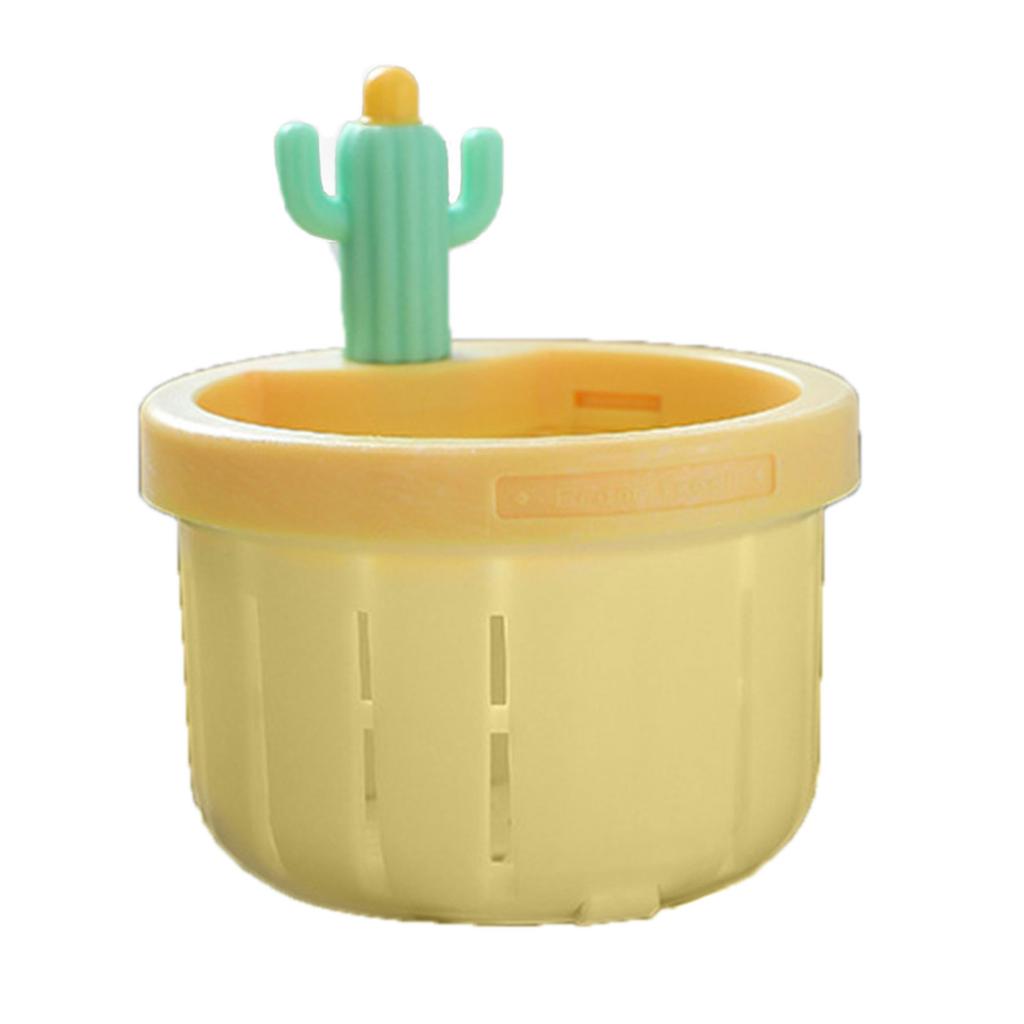 Multiple Use Cactus Sink Strainer Basket Automatic Dumping Feature Cactus Shape Sink Filter Basket Kitchen Accessories