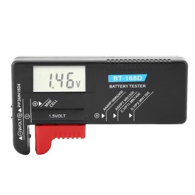 Тестер напряжения батареи - Drfeify - Универсальный AA/AAA/C/D/9V - ЖК-дисплей - Высокое качество - Быстрый тест