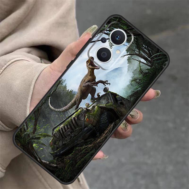 Чехол Динозавр для OPPO Reno 8T 13F 14F 12F 11F 10 12 13 14 Pro 7 8 Lite OPPO Find X8 X6 X9 Pro