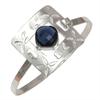 Tanzanite Quartz Gemstone Handmade Silver Jewelry Cuff Bracelets 7''Adjustable