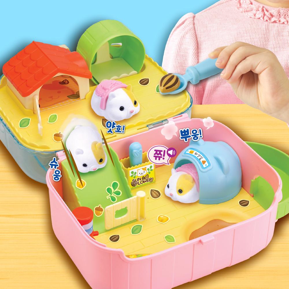 [Mimi World Official] Hamchi House, популярные корейские игрушки-персонажи