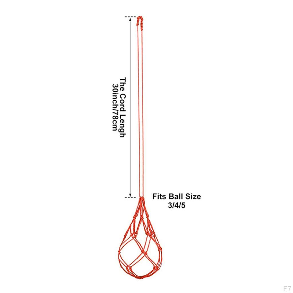 Тренажер для футбольных мячей, сетка для футбольного мяча, оборудование для тренировок, нейлоновый держатель, сумка для жонглирования